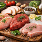 Conoce las mejores carnes saludables para bajar de peso, aprende a elegir cortes magros y a cocinarlos de forma sencilla y sabrosa.