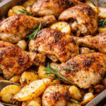 pollo al horno con patatas paso a paso
