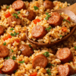 recetas de arroz con salchichas fáciles y sabrosas